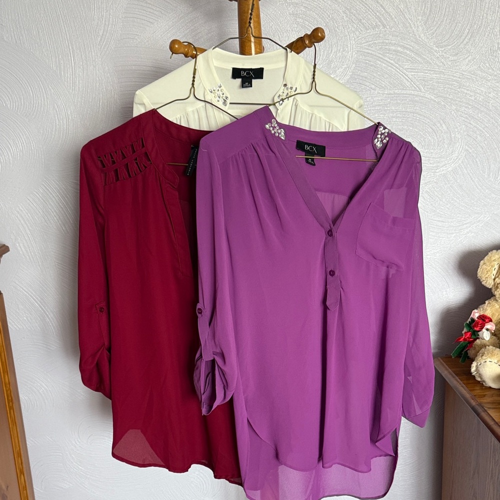 Three women’s tops